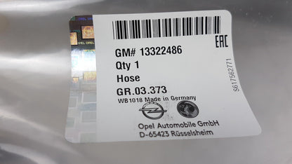 Original OPEL Zafira-B 2005-2015 Astra-H 2004-2014 Turboschlauch 13322486
