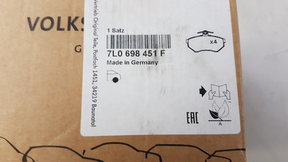 Original AUDI Q7 '10-'16 VW Touareg '07-'10 Bremsbeläge 358X28 hinten 7L0698451F