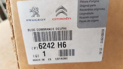 Original OE Peugeot Lenkstockschalter 6242H6