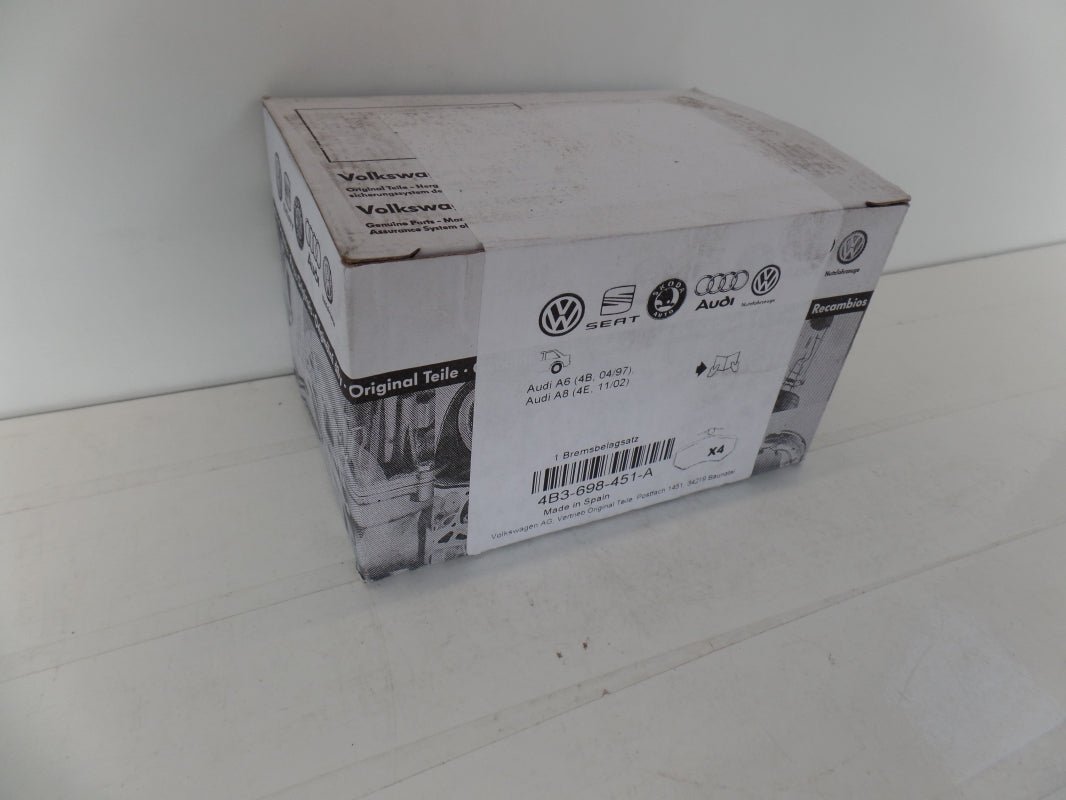 Original AUDI A4 A8 RS6 Bremsbeläge Bremsklötze 300X22mm hinten 4B3698451A