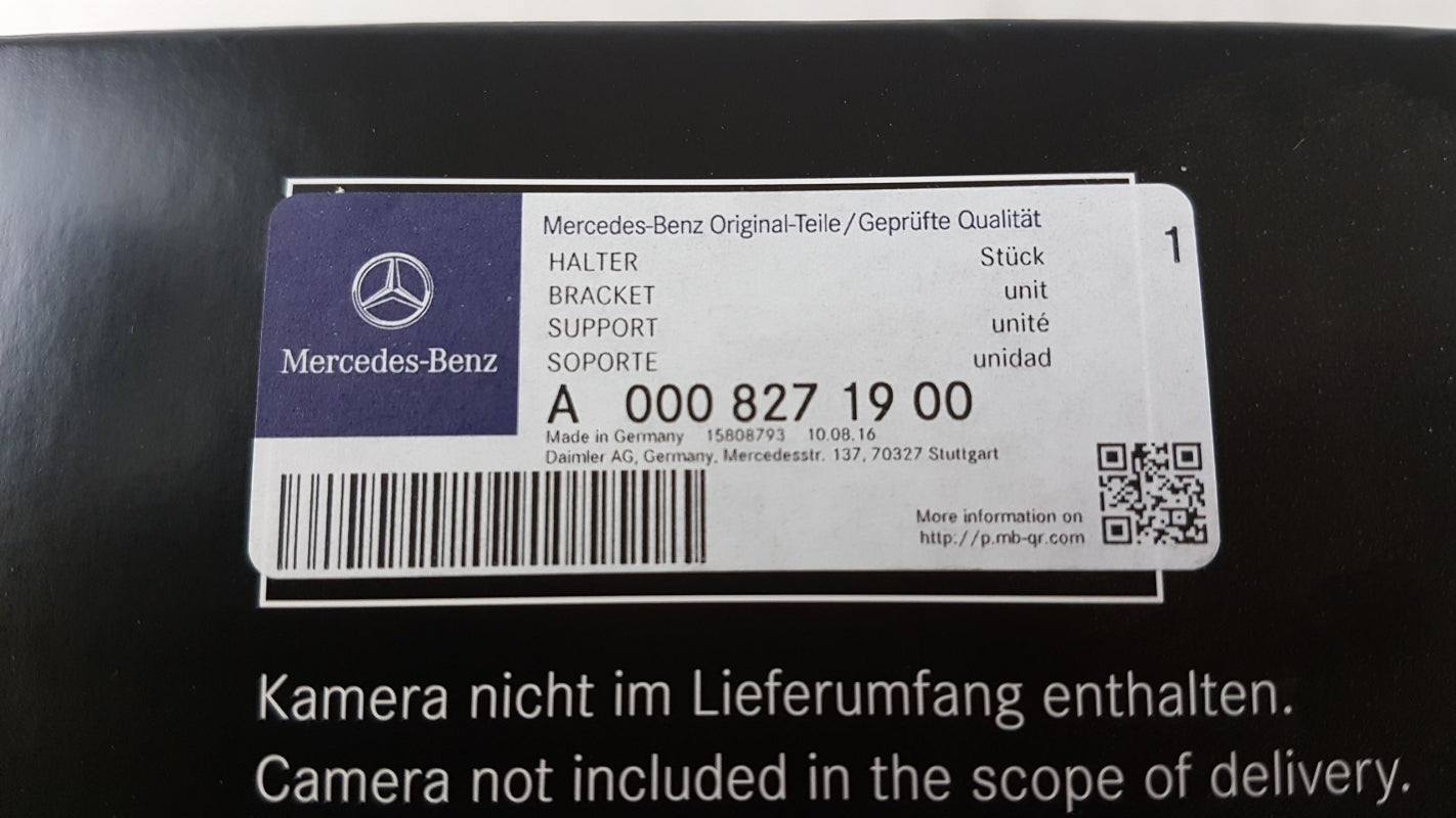 Original MERCEDES-BENZ S-Klasse W222 Kamera Halter A0008271900