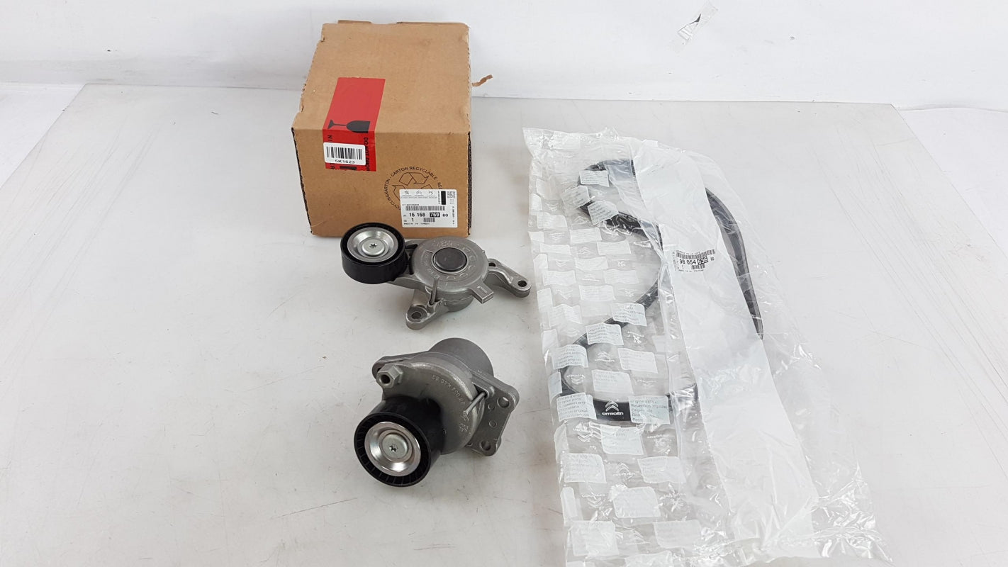 Original CITROEN C4 C5 PEUGEOT 3008 5008 Wasserpumpe + Zahnriemenkit 1616876980
