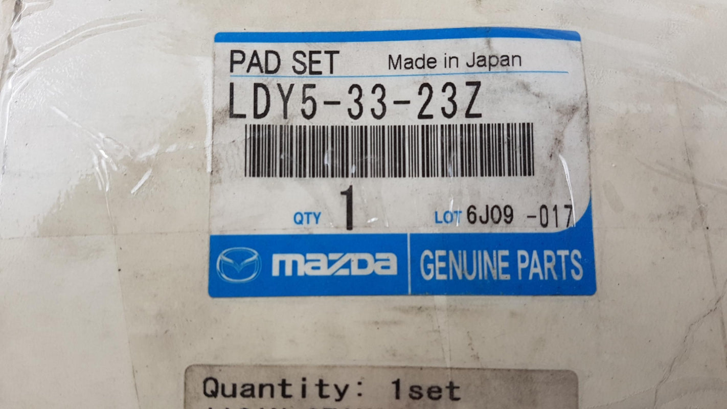 Original OE MAZDA Bremsbeläge LDY53323Z