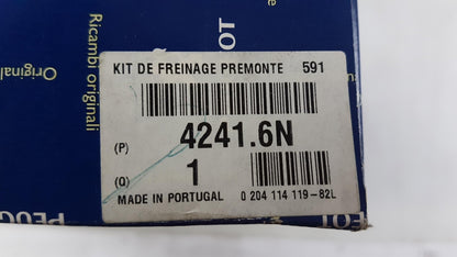 Original PEUGEOT 405  Bremsbackensatz 42416N