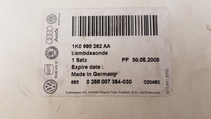 Original AUDI A3 A4 A6 A8 R8 VW Phaeton SKODA Octavia Lambdasonde 1K0998262AA