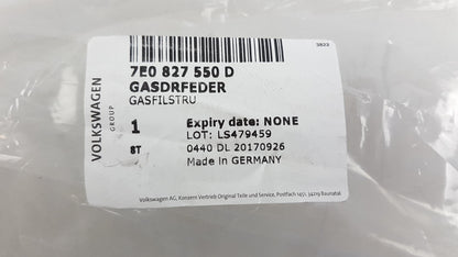 Original VW Transporter T6 Heckklappendämpfer (1 stück) 7E0827550D