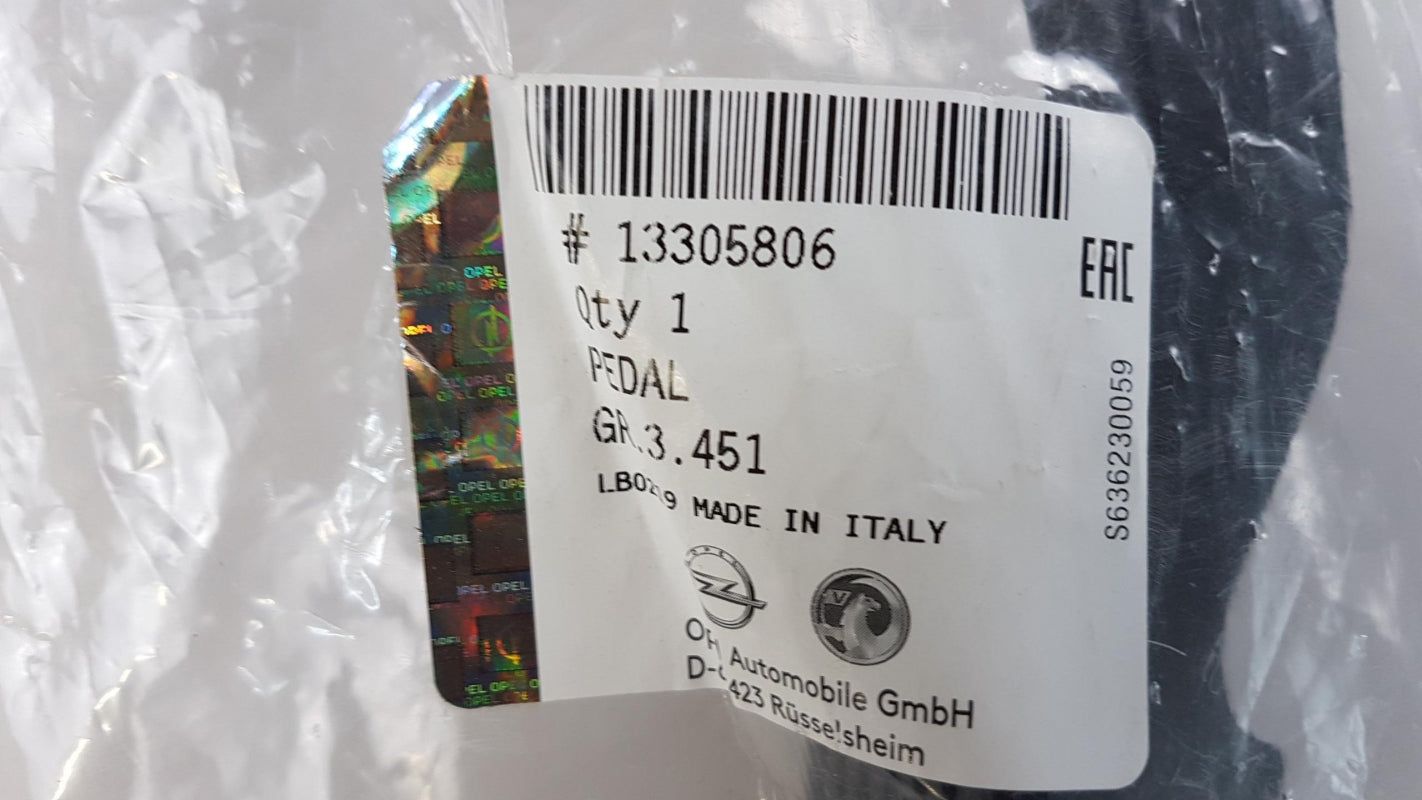 Original OPEL Corsa-D Adam 2013-2019 Gaspedal 13305806