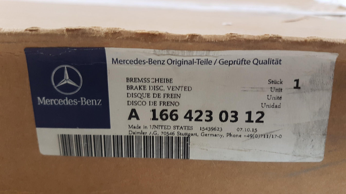 Original OE MERCEDES-BENZ Bremsscheibe (1 Stück) A1664230312