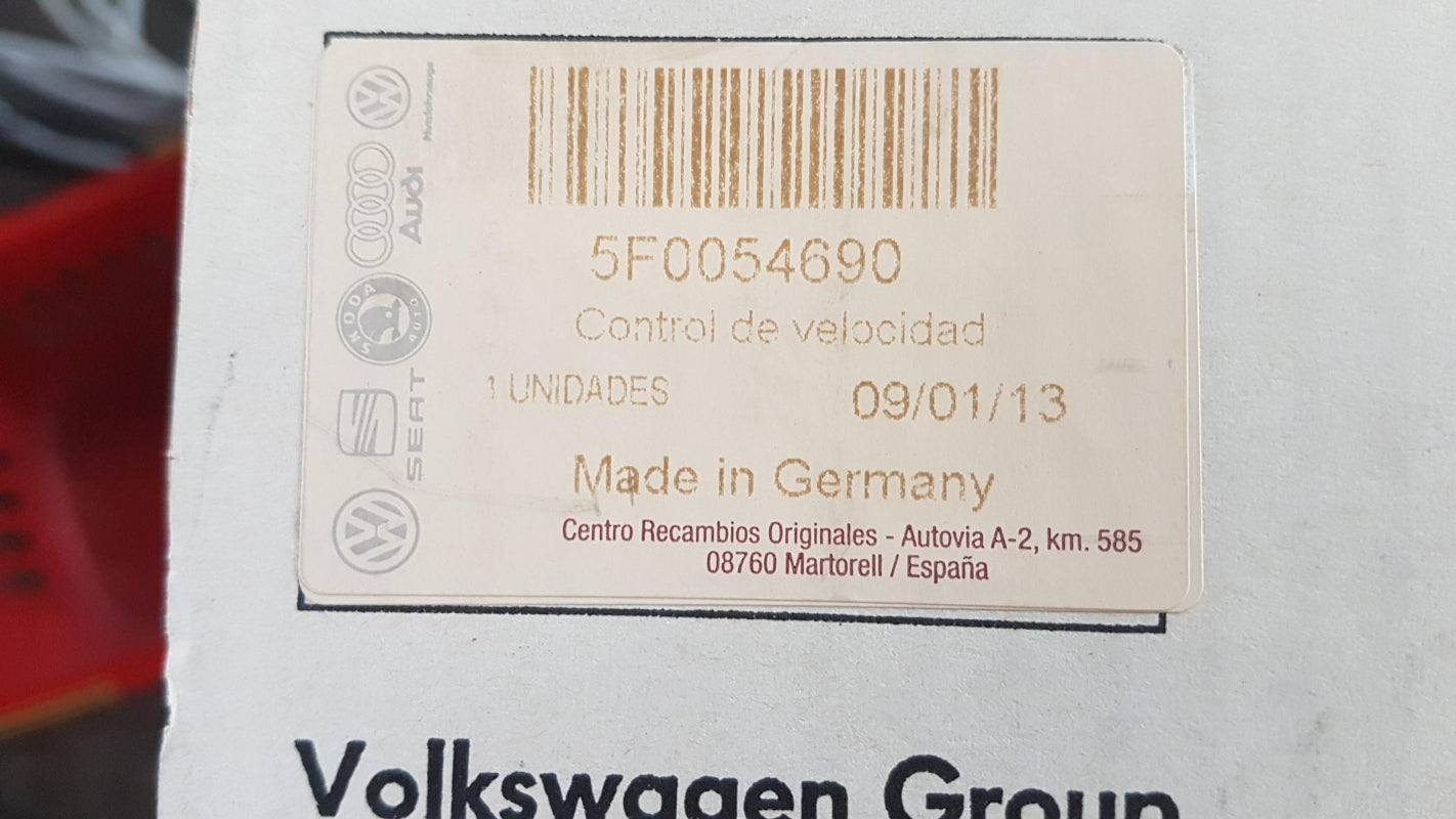 Original SEAT Leon III (5F) Tempomatschalter 5F0054690