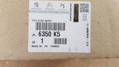 Original PEUGEOT 206 CITROEN C2 1998-2013 Zusatzbremsleuchte 6350K5