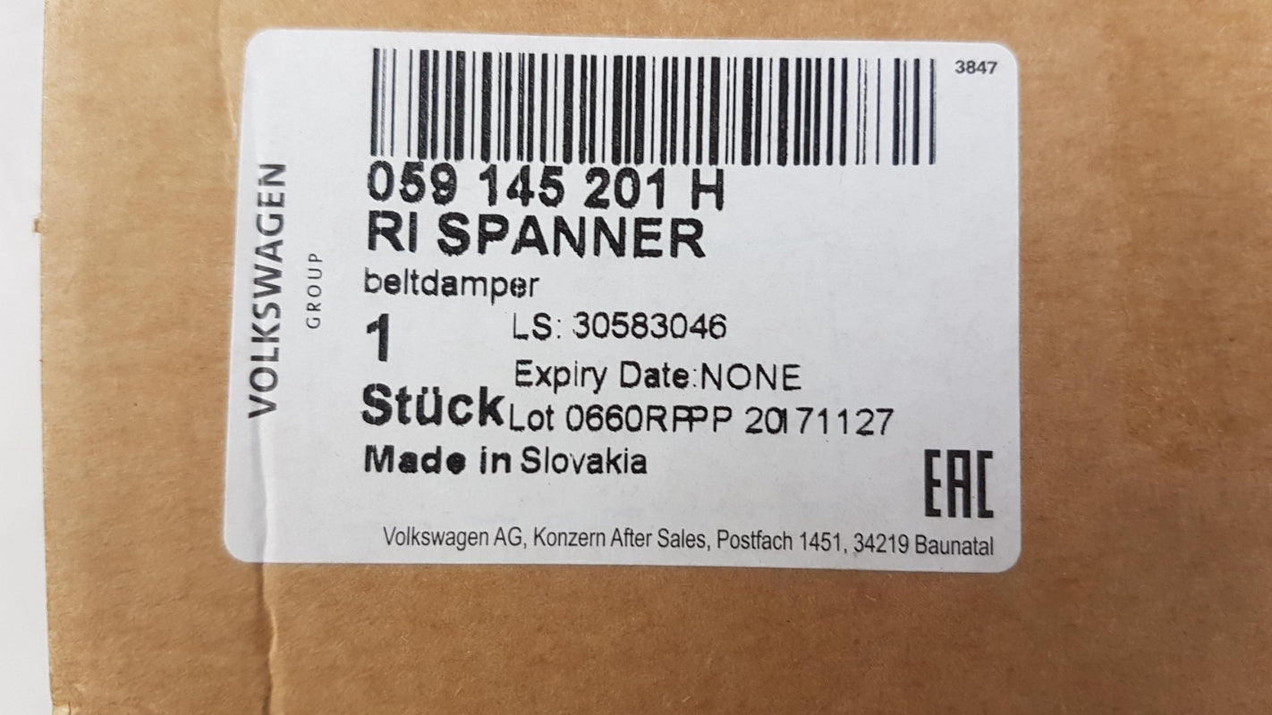 Original AUDI A4 A5 A6 Q5 Q7 VW Phaeton Touareg Riemenspanndämpfer 059145201H