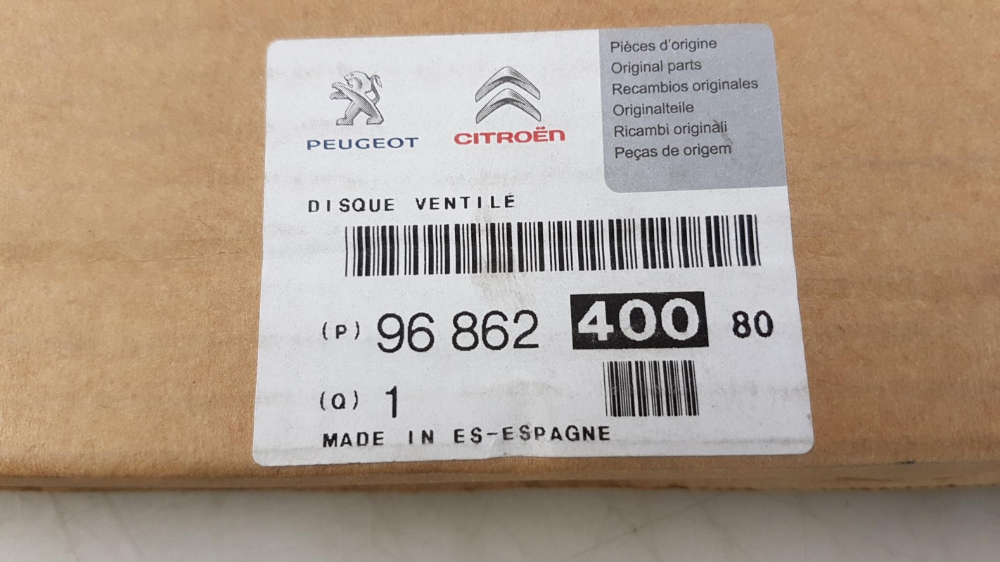 Original OE Peugeot Bremsscheibe (1 Stück) 9686240080