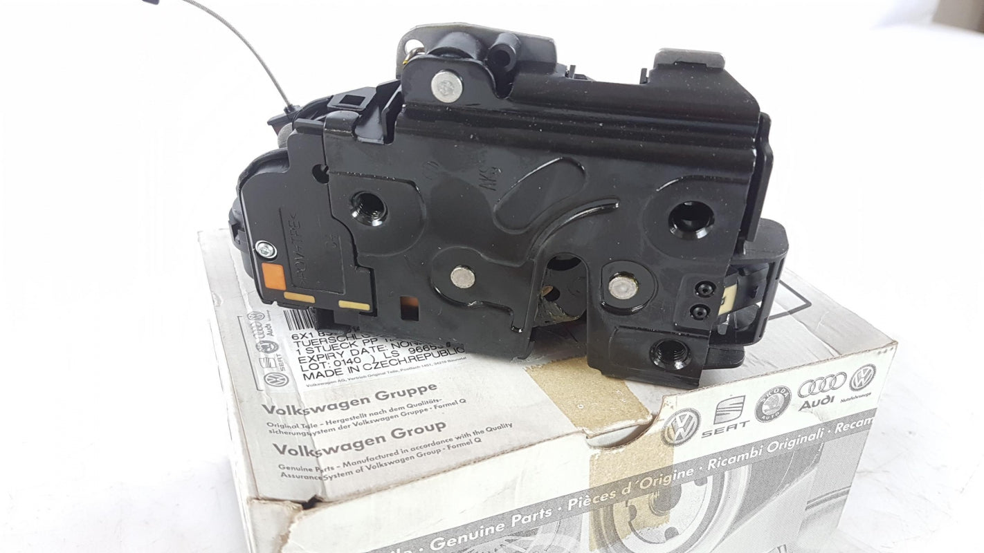 Original VW Beetle Bora Golf Lupo SKODA Fabia Türschloss vorne rechts 6X1837014G