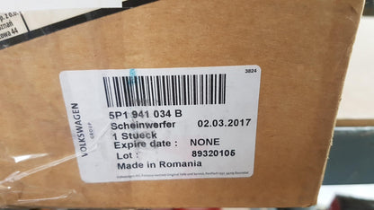 Original SEAT Altea Leon Toledo Halogen Hauptscheinwerfer Rechts Llkg 5P1941034B
