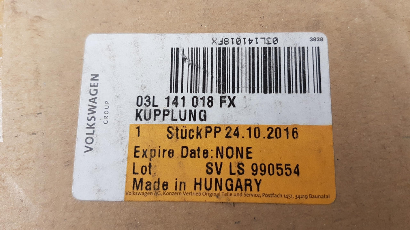 Original AUDI A3 VW Golf 7 Passat B7 Crafter 2E 2.0TDI Kupplungssatz 03L141018FX