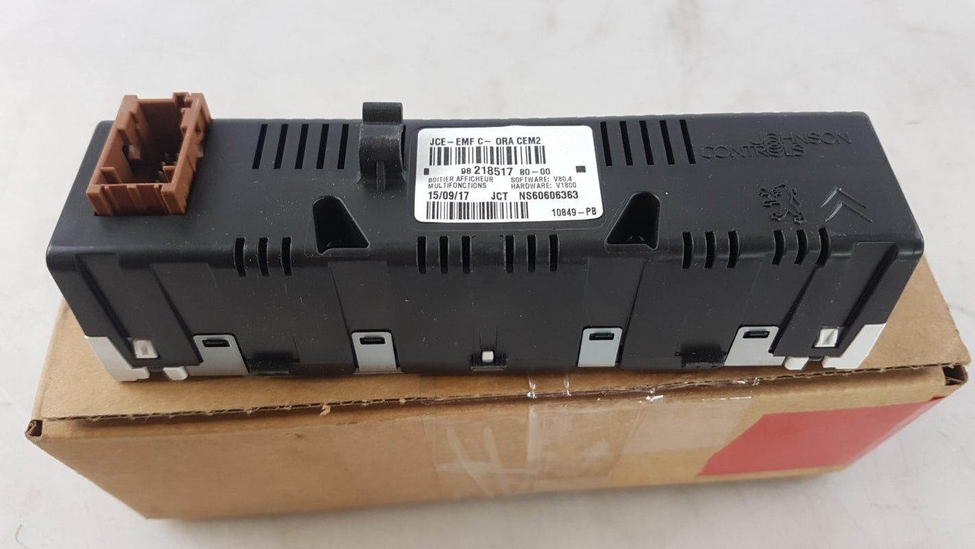 Original PEUGEOT 2008 3008 CITROEN C3 III C5 II Anzeigeeinheit 9821851780