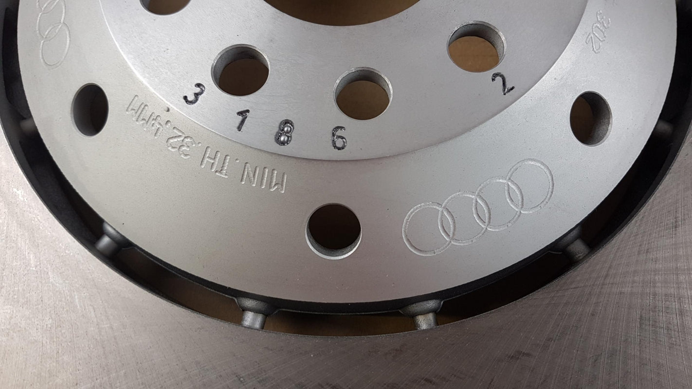 Original AUDI RS6 (C5/4B) 1x Bremsscheibe belüftet Vorne Rechts 4B3615302