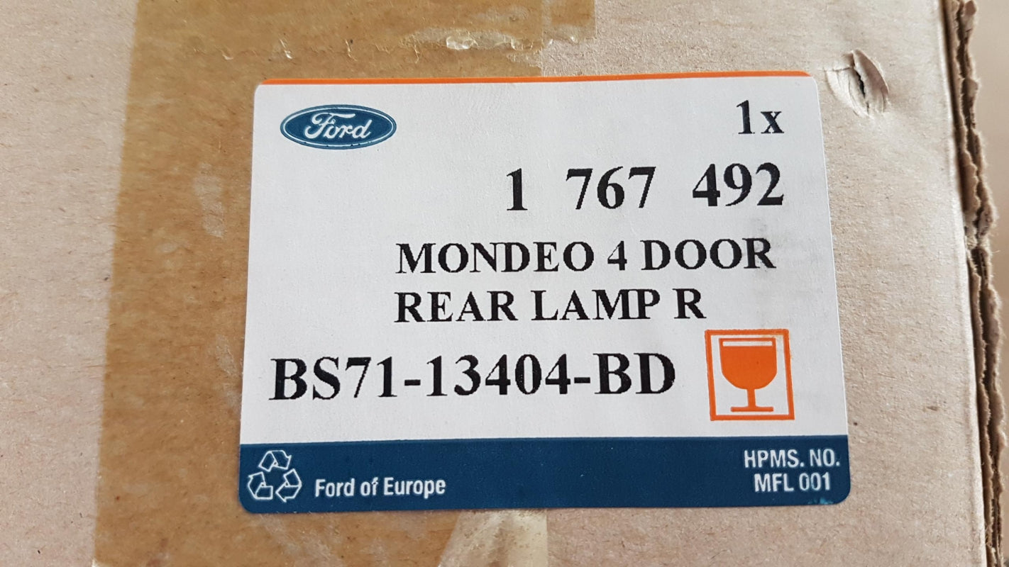 Original FORD Mondeo Turnier '10-'14 Heckleuchte Rücklicht aussen rechts 1767492