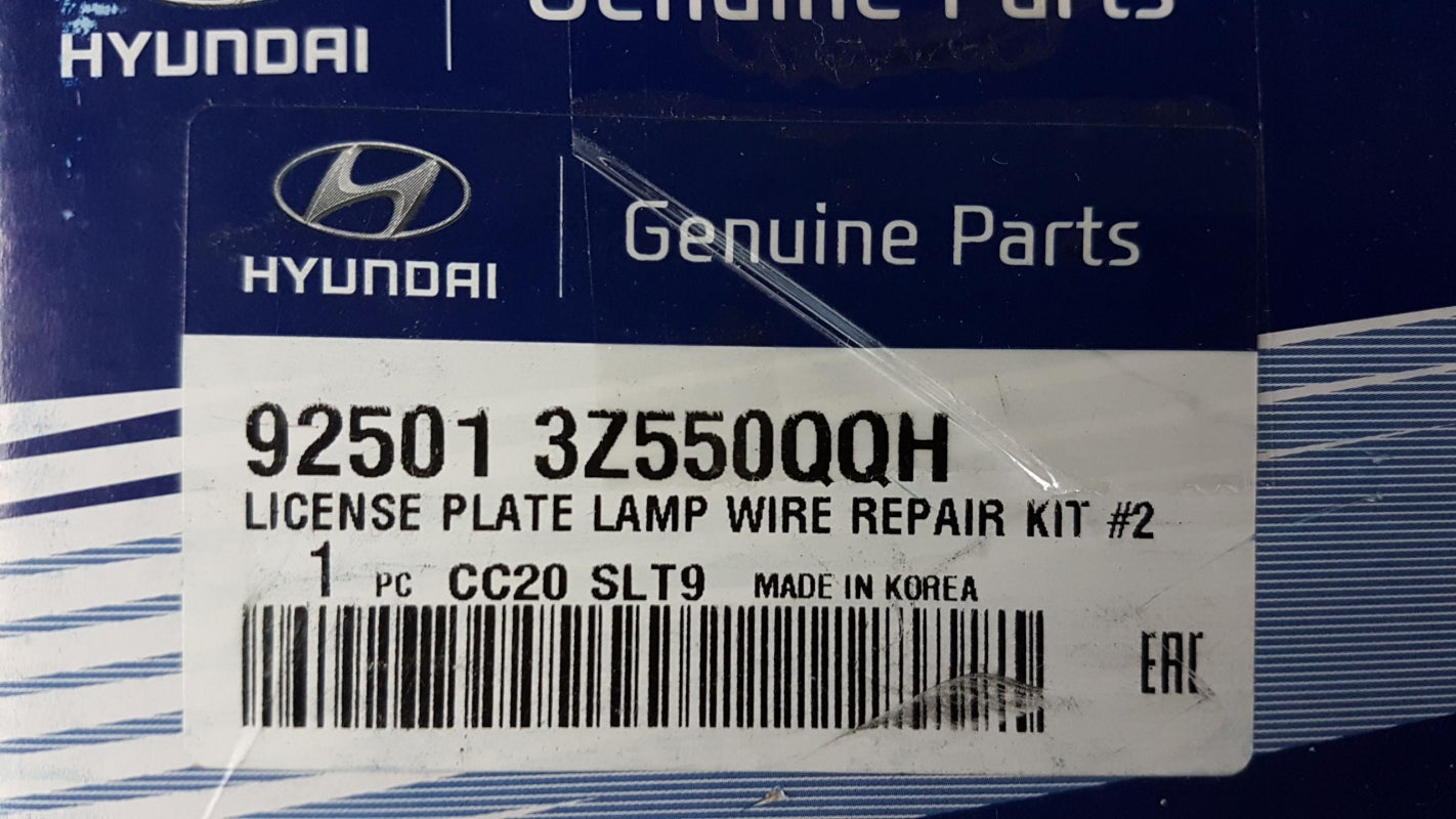 Original HYUNDAI i40 (15-18) Kennzeichenleuchte Beleuchtung Hinten 925013Z550QQH