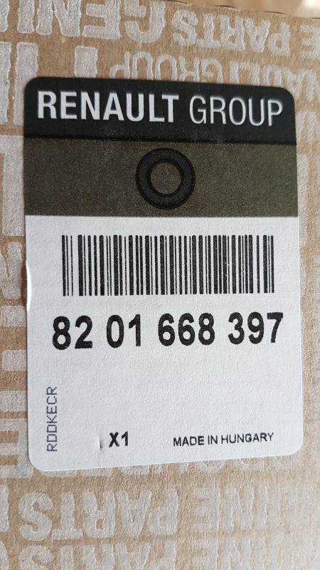 Original RENAULT DACIA Duster I '13-'17 Armlehne 1L schwarz 8201668397