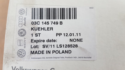Original OE Volkswagen Ladeluftkühler 03C145749B