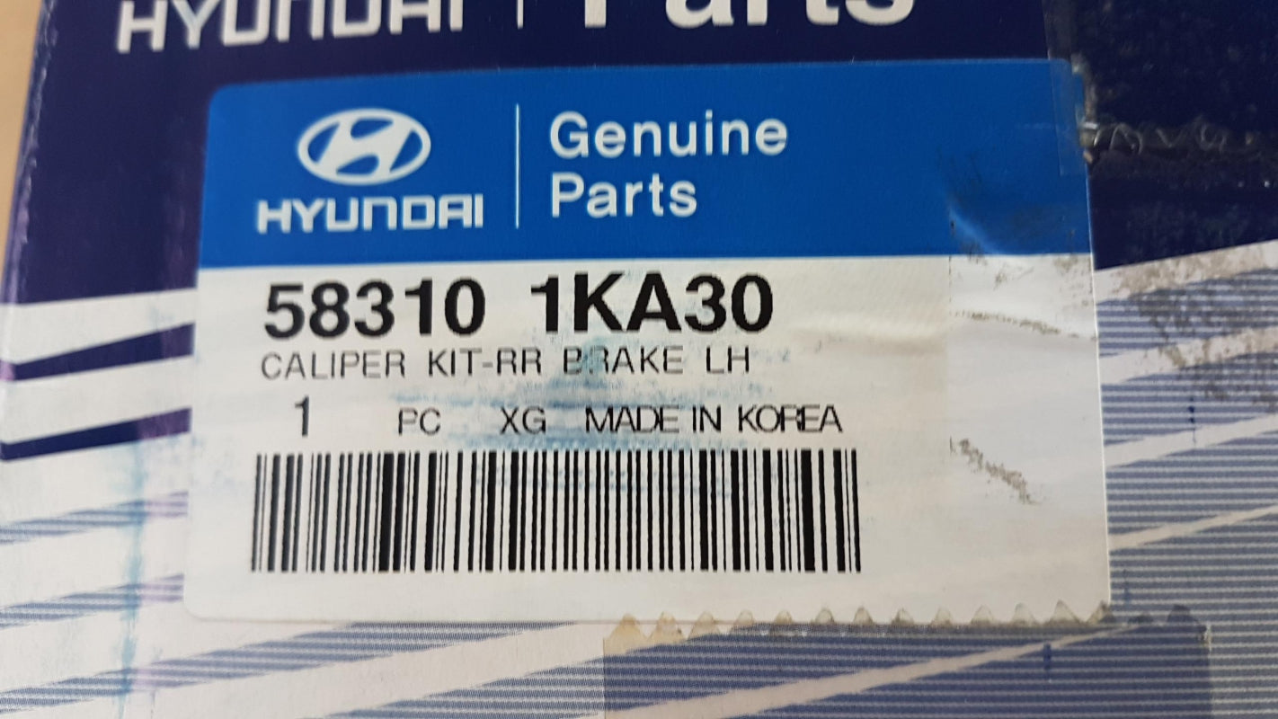 Original HYUNDAI ix20 Bremssättel hinten links 583101KA30