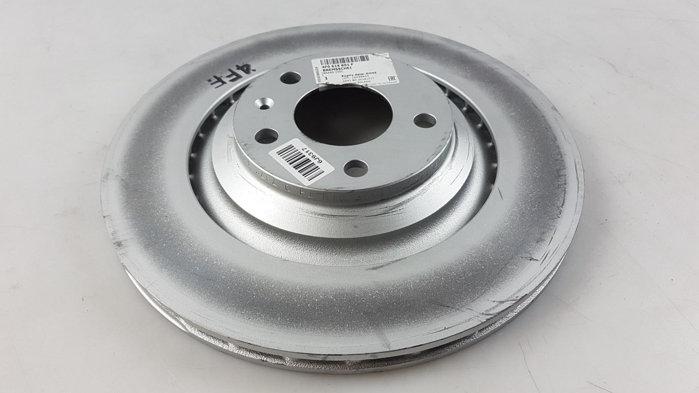 Original AUDI A6 (C6) '04-'11 Bremsscheibe (1 stück) belüftet hinten 4F0615601F