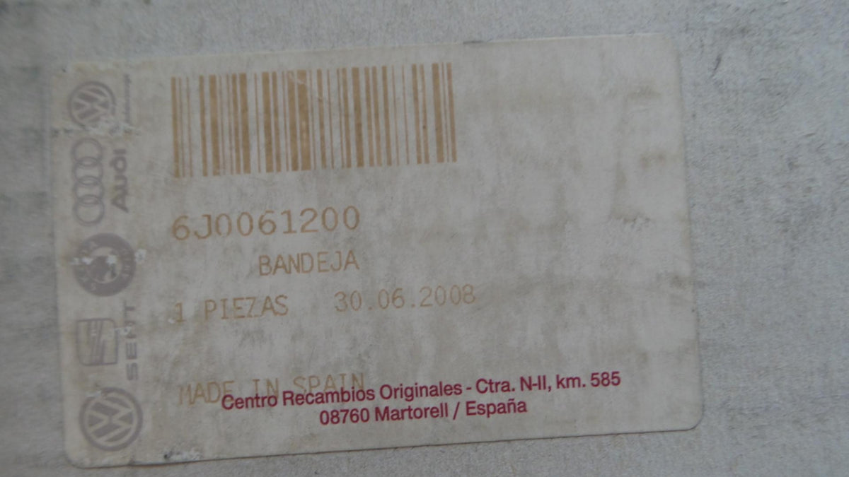 Original SEAT Ibiza IV 5-Türer Kofferraumablage 6J0061200