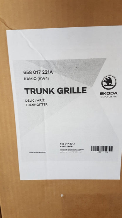 Original SKODA Kamiq '20-'21 Scala '19-'21 Kofferraum Gitter 658017221A