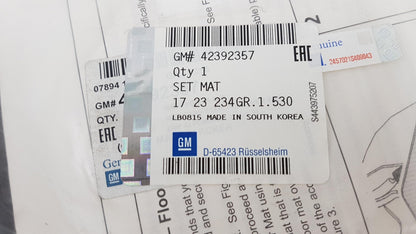 Original OE OPEL Fußmattensatz 42392357