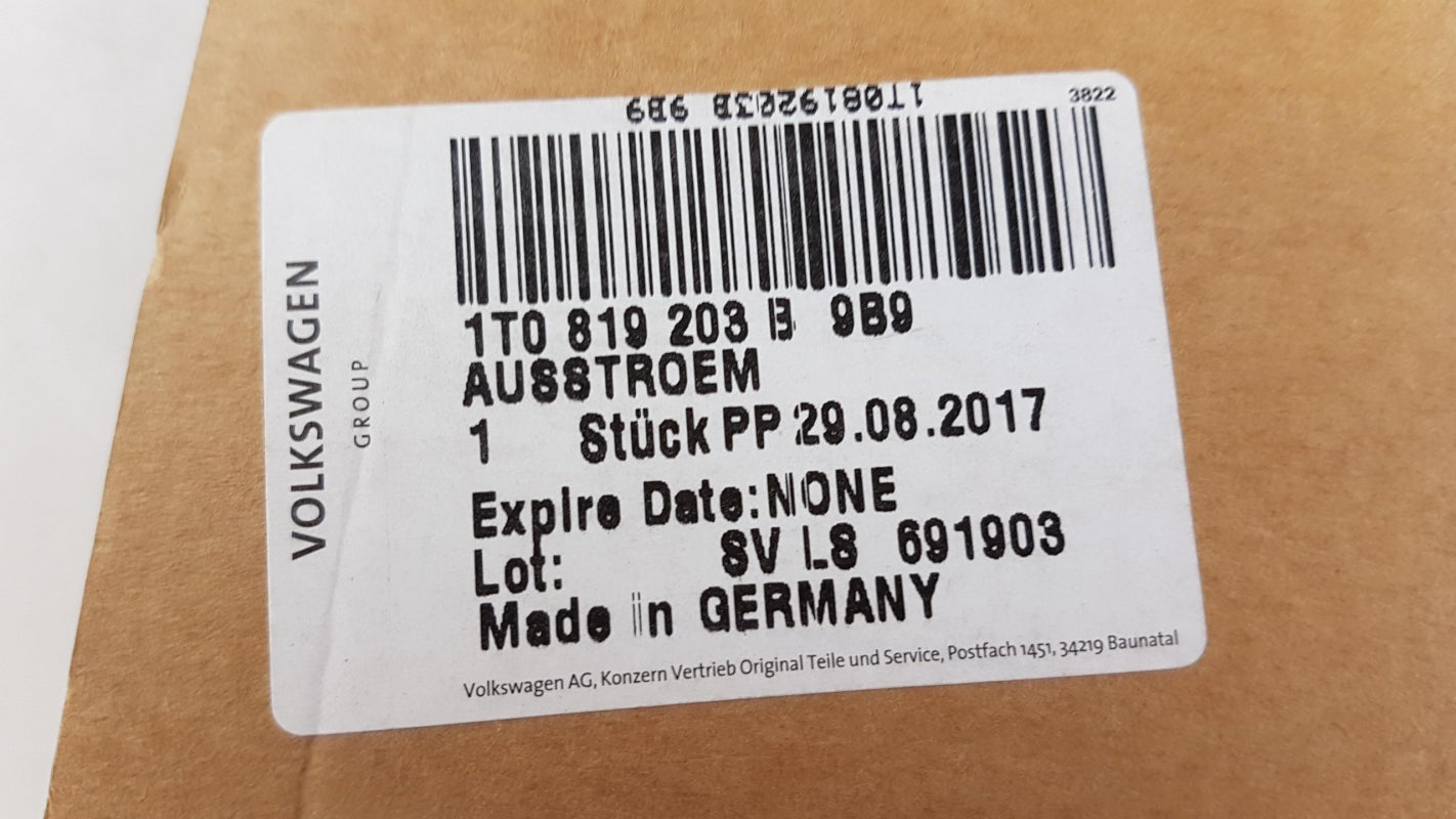 Original OE Volkswagen Luftdüse 1T0819203B9B9