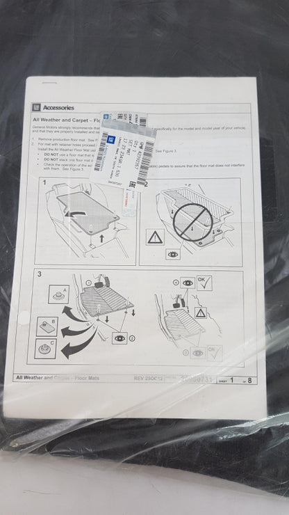 Original OE OPEL Fußmattensatz 42392357