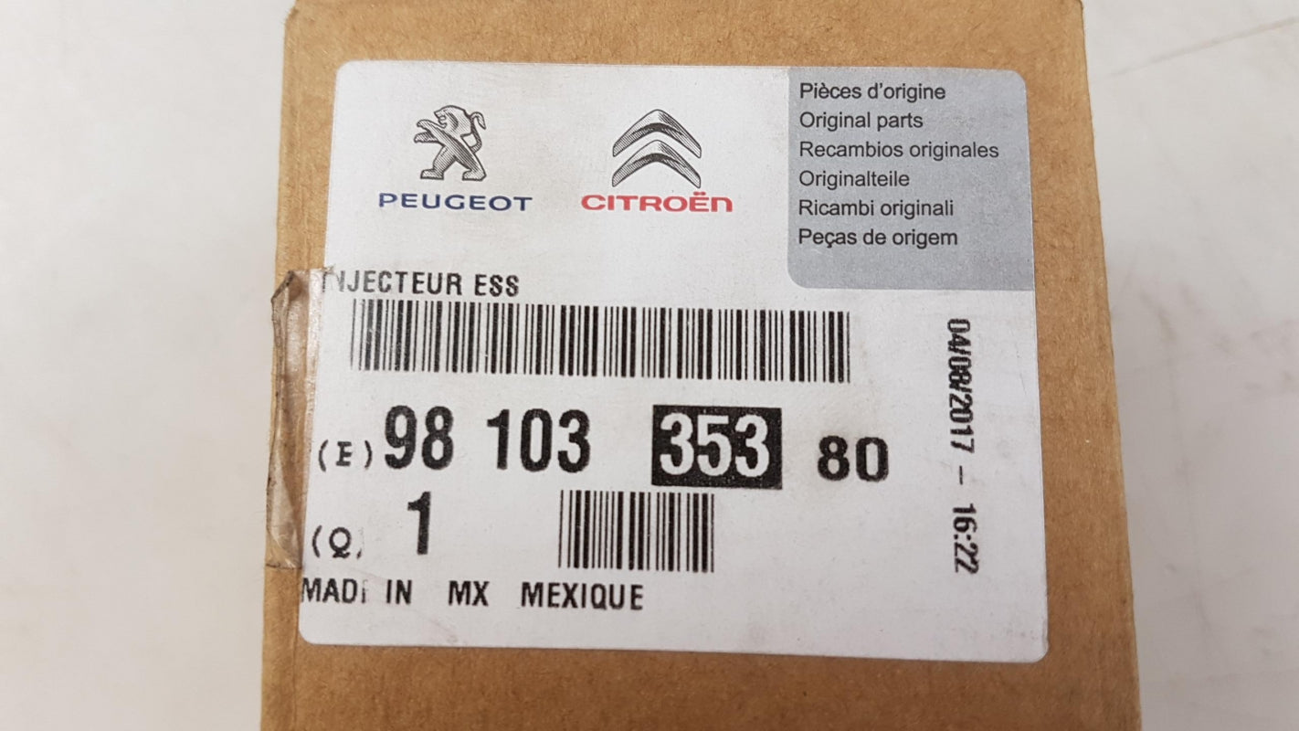 Original OE Peugeot Injektor 9810335380