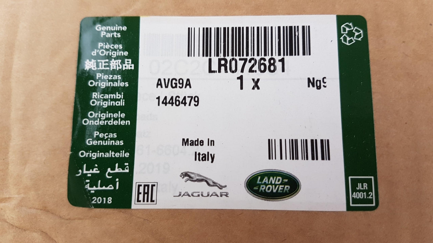 Original OE LAND ROVER Bremsbeläge LR072681