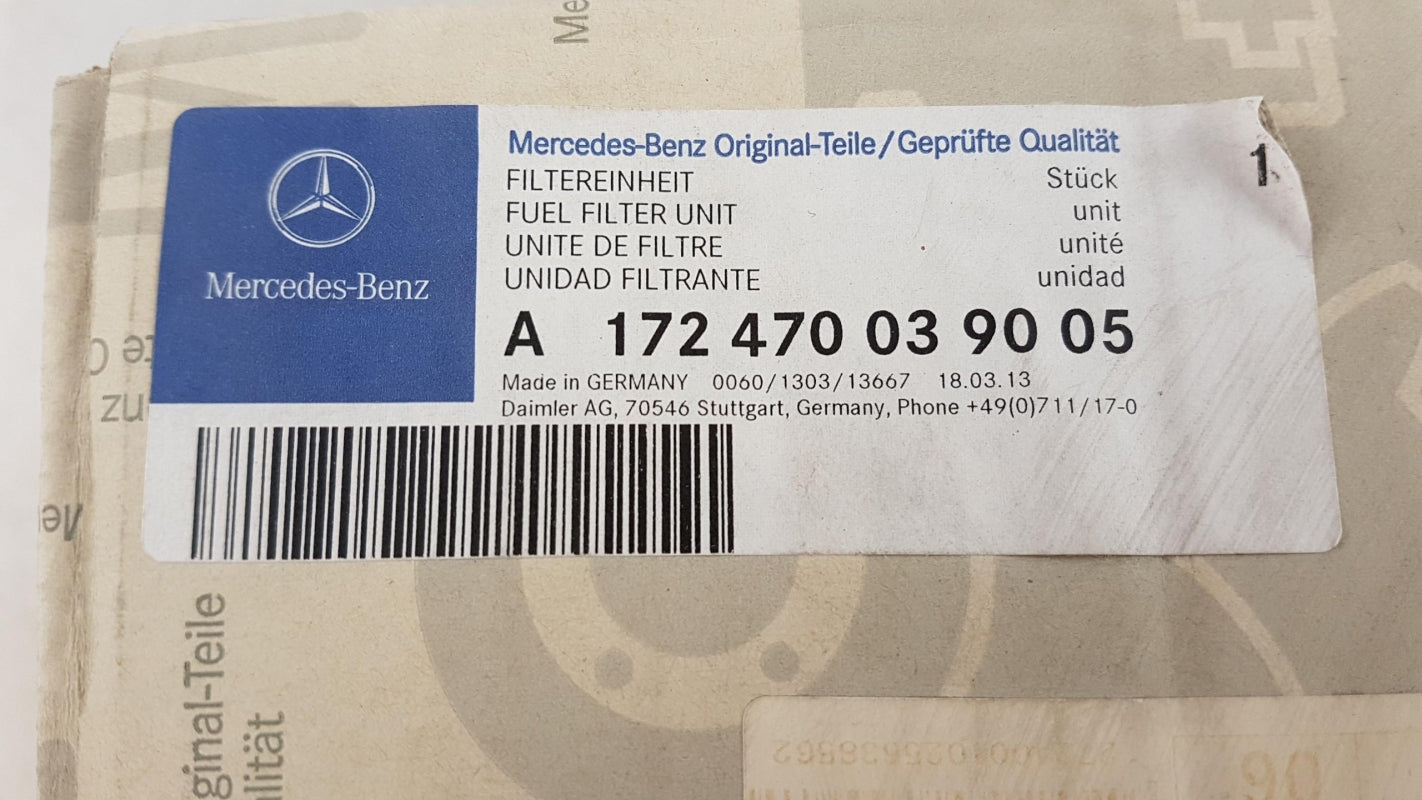 Original OE MERCEDES-BENZ Kraftstofffilter A172470039005