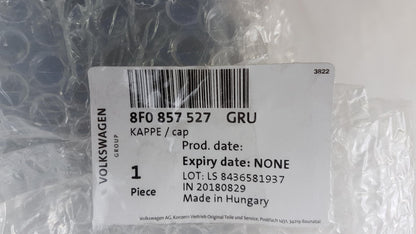 Original AUDI A3 A4 A5 RS3 RS4 RS5 Außenspiegelkappe grund links 8F0857527GRU