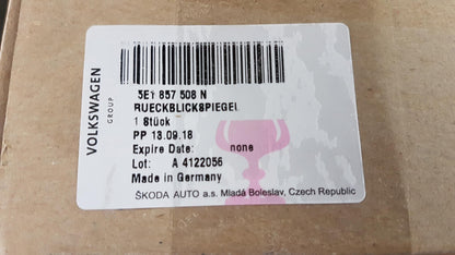 Original OE Volkswagen Außenspiegel Gehäuse 5E1857508N