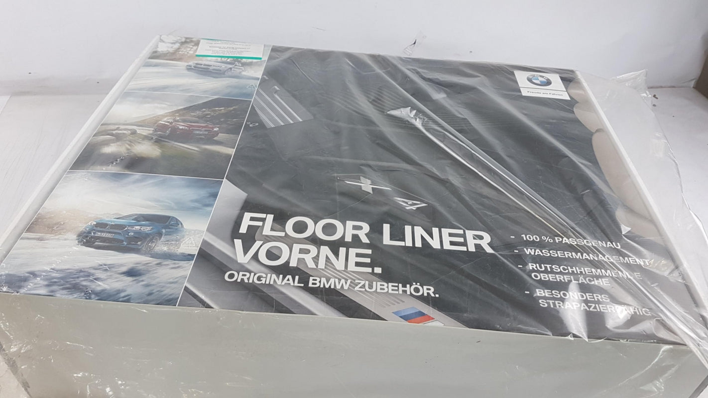 Original BMW X4 G02 F98 M Allwetter Fussmatten Gummimatten Vorne 51472451367