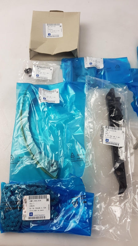 Original OPEL Astra-H '04-'14 Zafira-B '05-'15 Steuerkettensatz 55569838