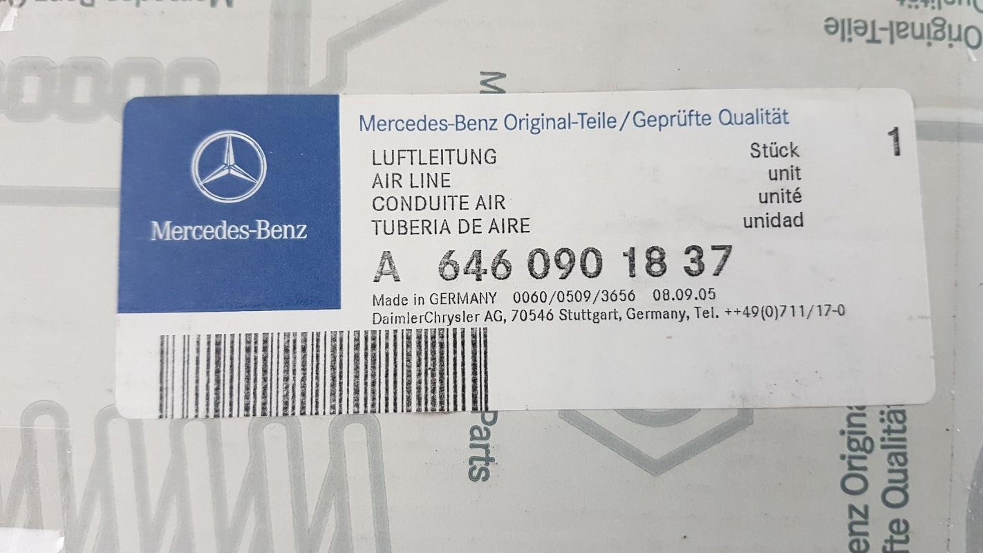 Original OE MERCEDES-BENZ Luftführung A6460901837