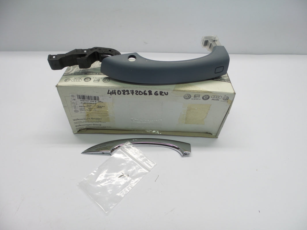 Original AUDI A6 A7 A8 exterior door handle primed front right 4H0837206BGRU 