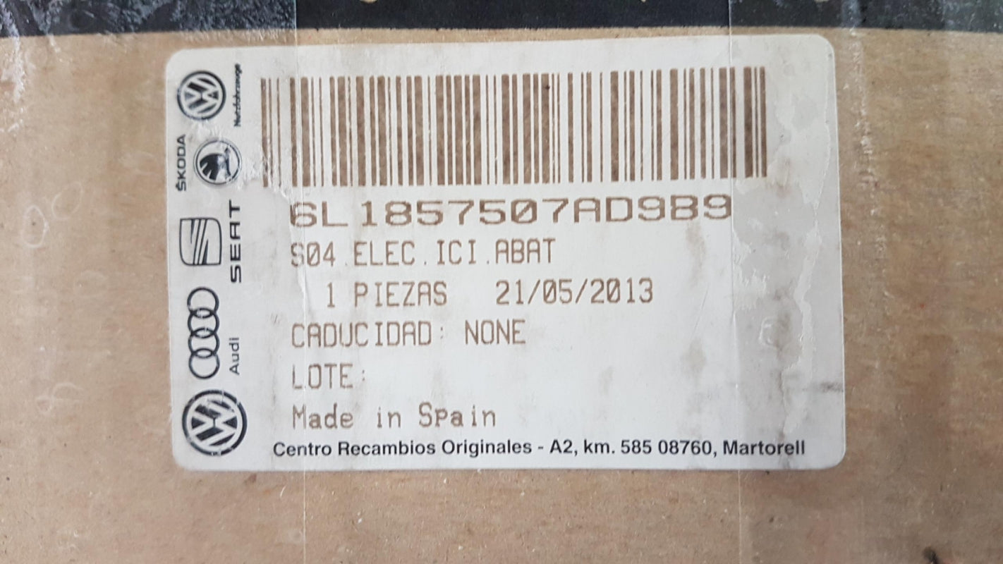 Original SEAT Ibiza (6L) Aussenspiegel elektr. anklappbar Links 6L1857507AD9B9