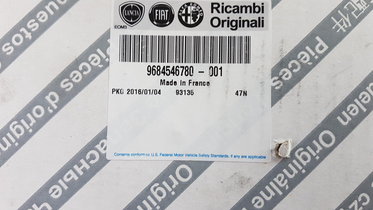 Original FIAT Scudo II 2007-2016 Türschloss Schloss Hecktür Rechts 9684546780