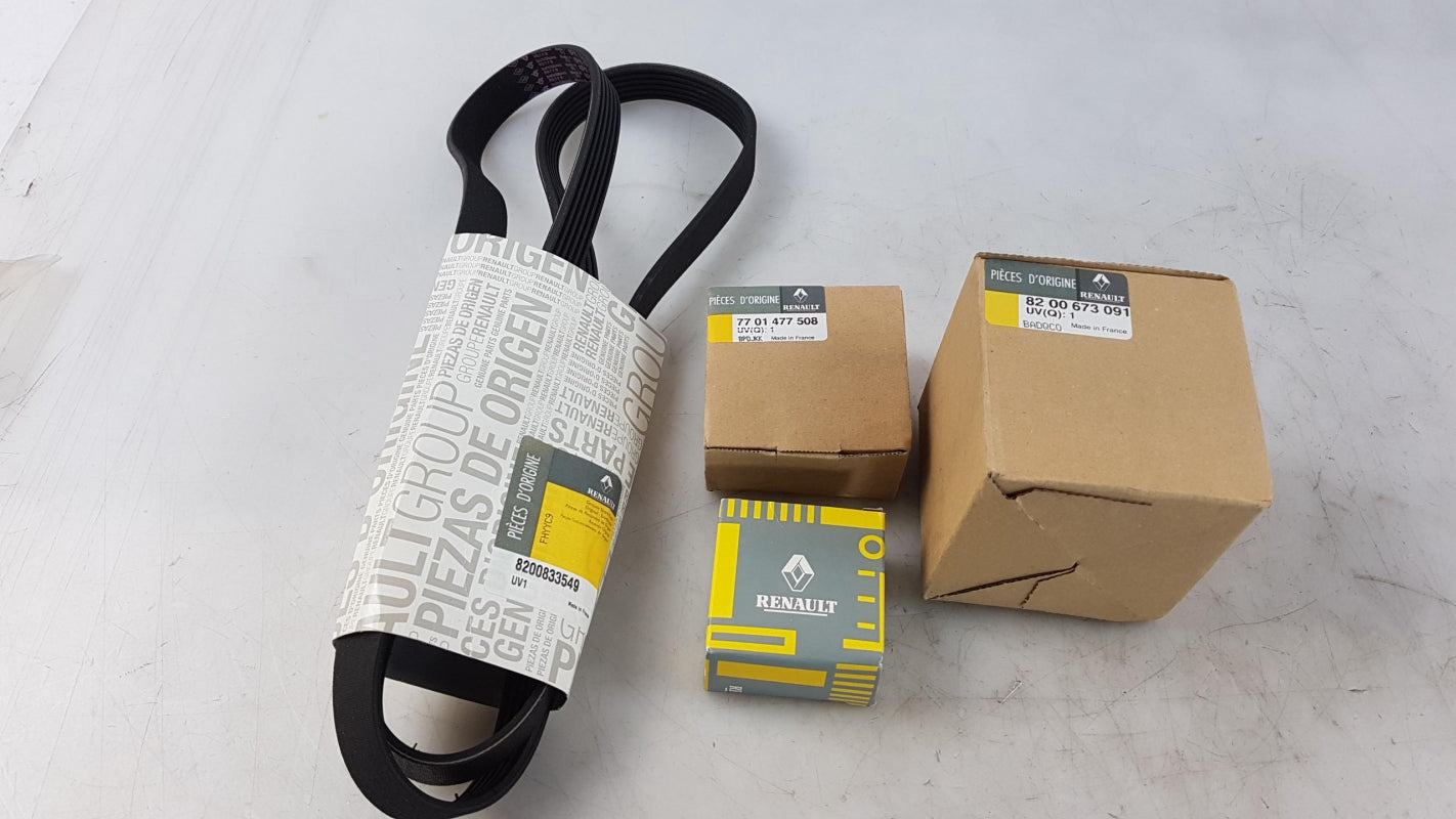Original OE RENAULT Keilrippenriemensatz 7701477529