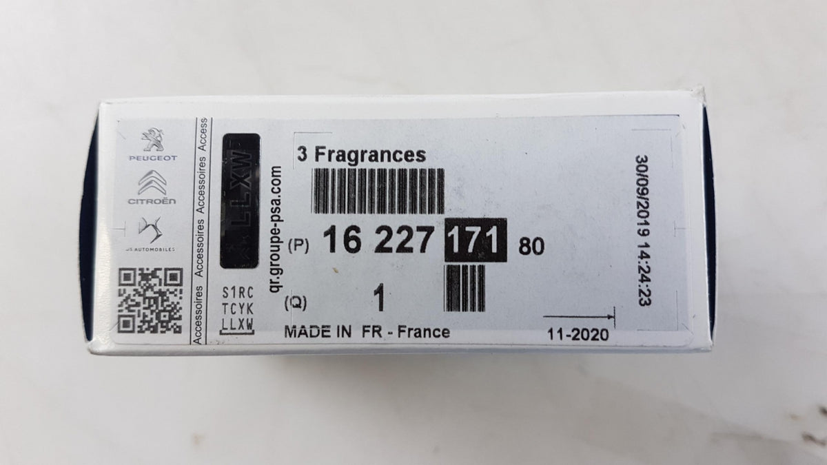 Original OE Peugeot Lufterfrischer 1622717180