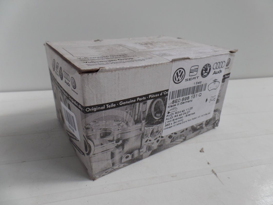 Original AUDI RS4 Quattro 8E/8H Bremsbeläge Bremsklötze vorne 8E0698151Q