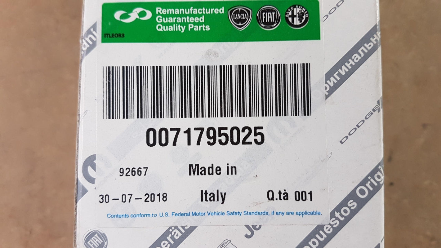Original FIAT Ducato  2.3 JTD HDI  Injektor 71795025