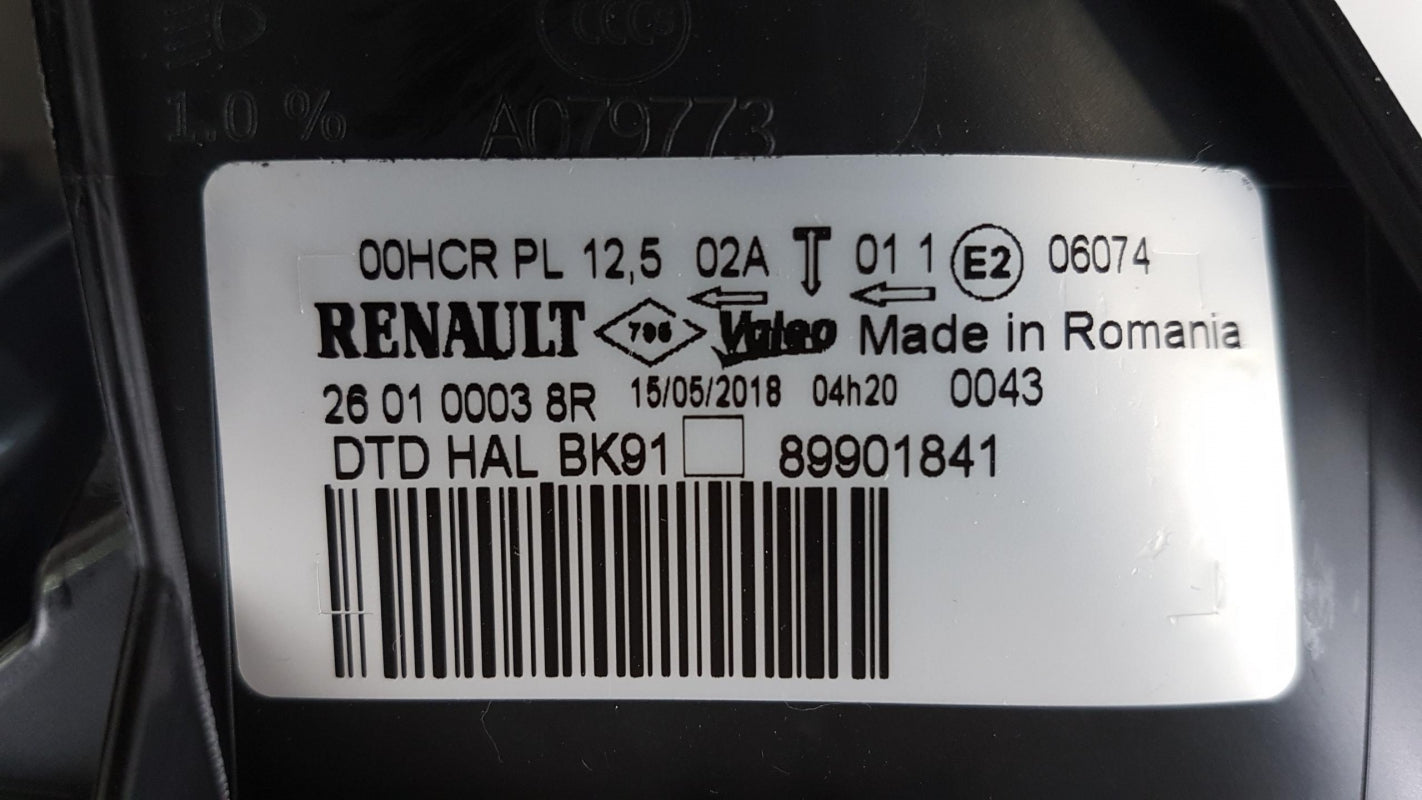 Original RENAULT Laguna III (2007-2015) Frontscheinwerfer Rechts 260100038R