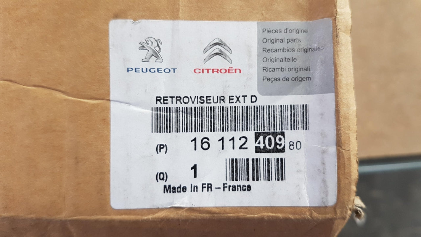 Original PEUGEOT 208 2008 Außenspiegel Seitenspiegel elektr. Rechts 1611240980