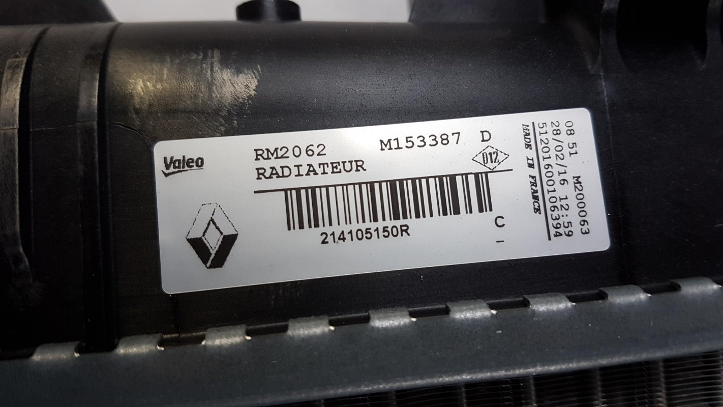 Original OE RENAULT Wasserkühler 214105150R